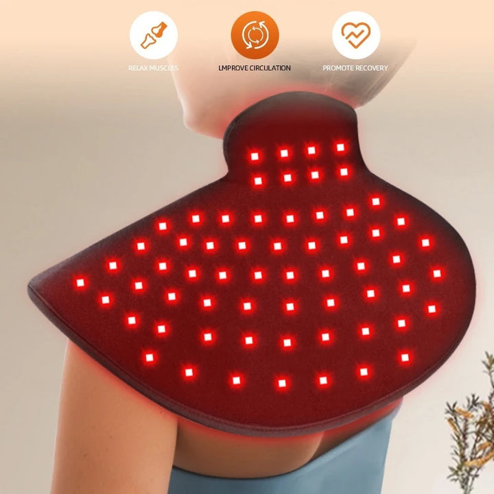 Light Therapy Shoulder Support  Rechargeable Heated Shoulder Massager Infrared Heat Therapy for Shoulder Joint Physiotherap